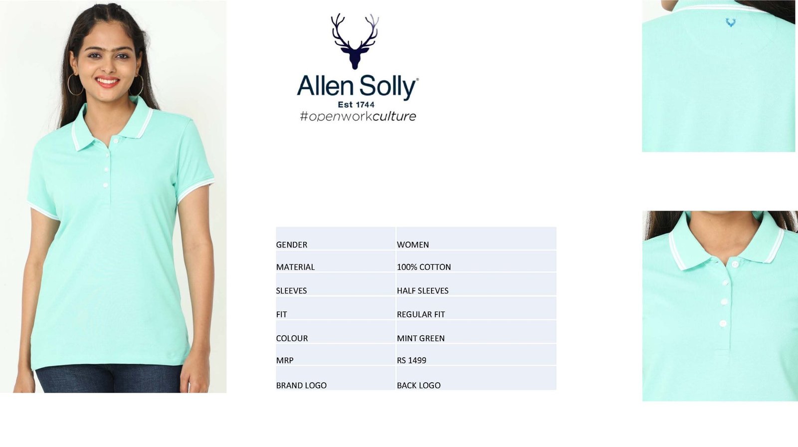 Allen Solly Women's T Shirts