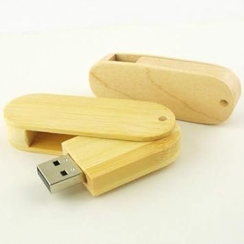 High Speed Data Storage/Pen Drive (Wooden Swivel Pen Drive