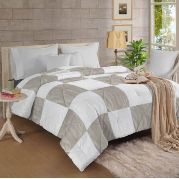 WELSPUN - CLASSIC CORNER QUILT – DOUBLE