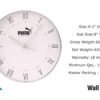 Puma Wall Clock