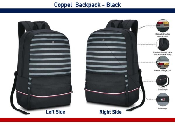 Tommy Hilfiger Coppel Polyester Laptop Backpack