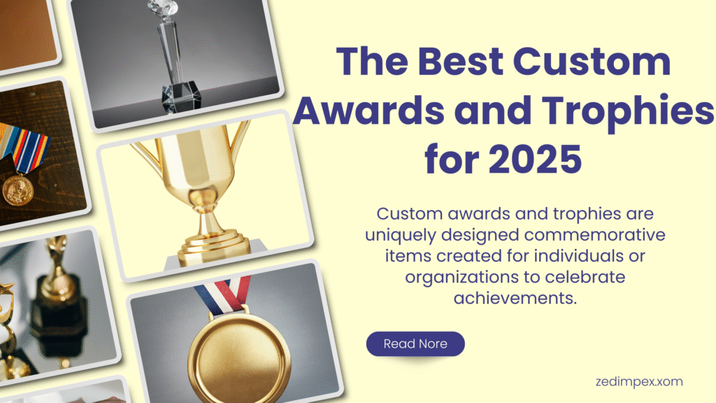 The Best Custom Awards and Trophies for 2025